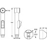 Гигиенический душ IDEAL STANDARD IdealSpray B960941AA