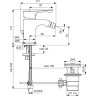 Смеситель для ванны и душа IDEAL STANDARD Dot 2.0 BC326AA